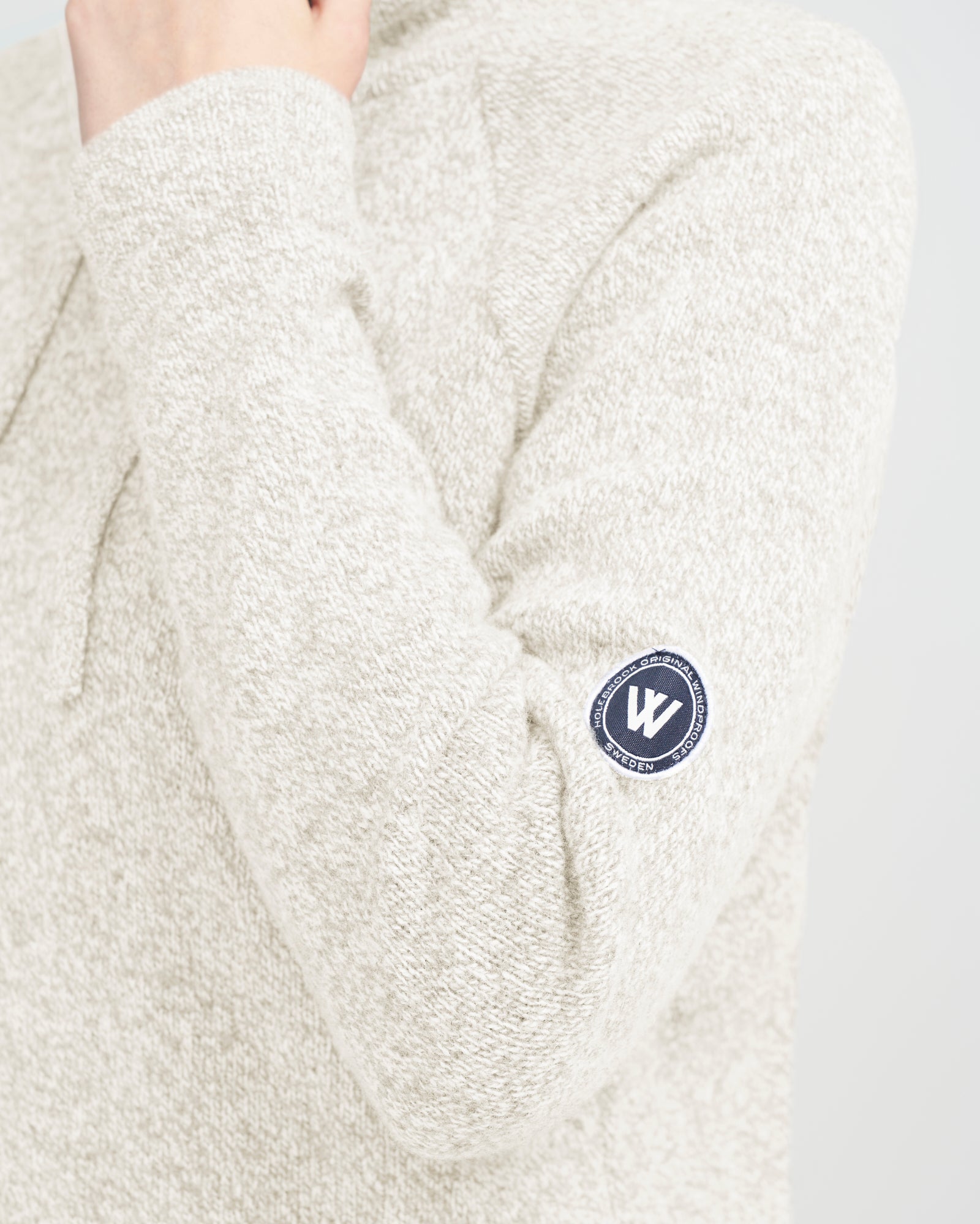 Angelika Windproof Sweater- Creme