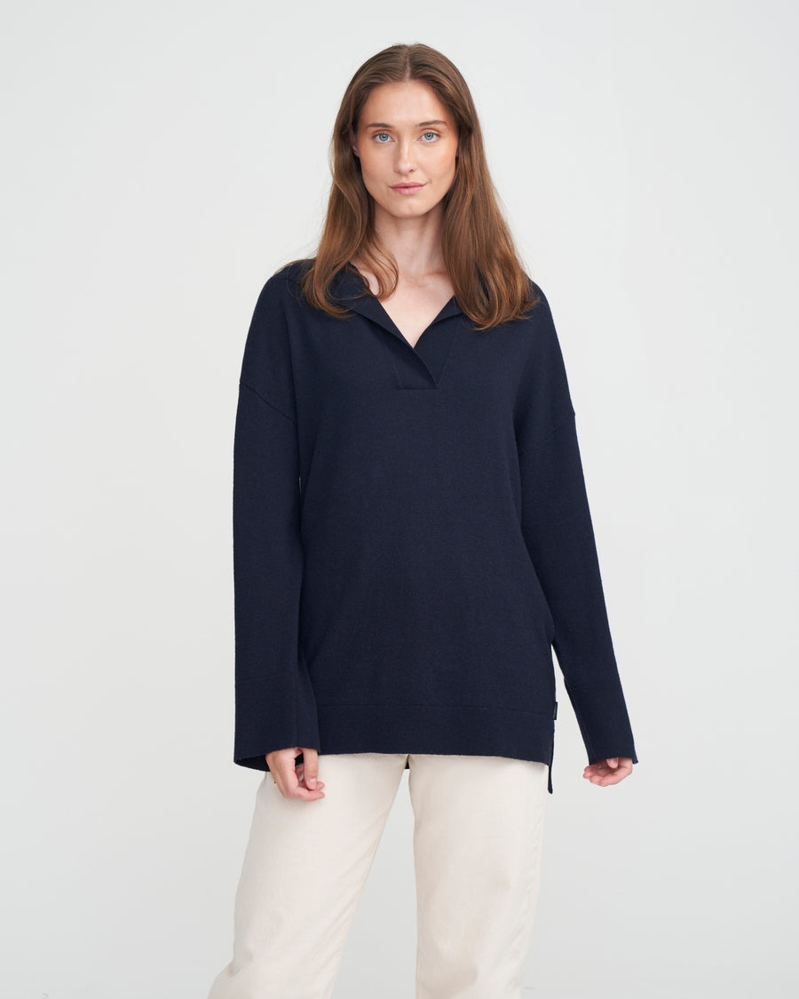 Bittan Sweater- Dark Navy