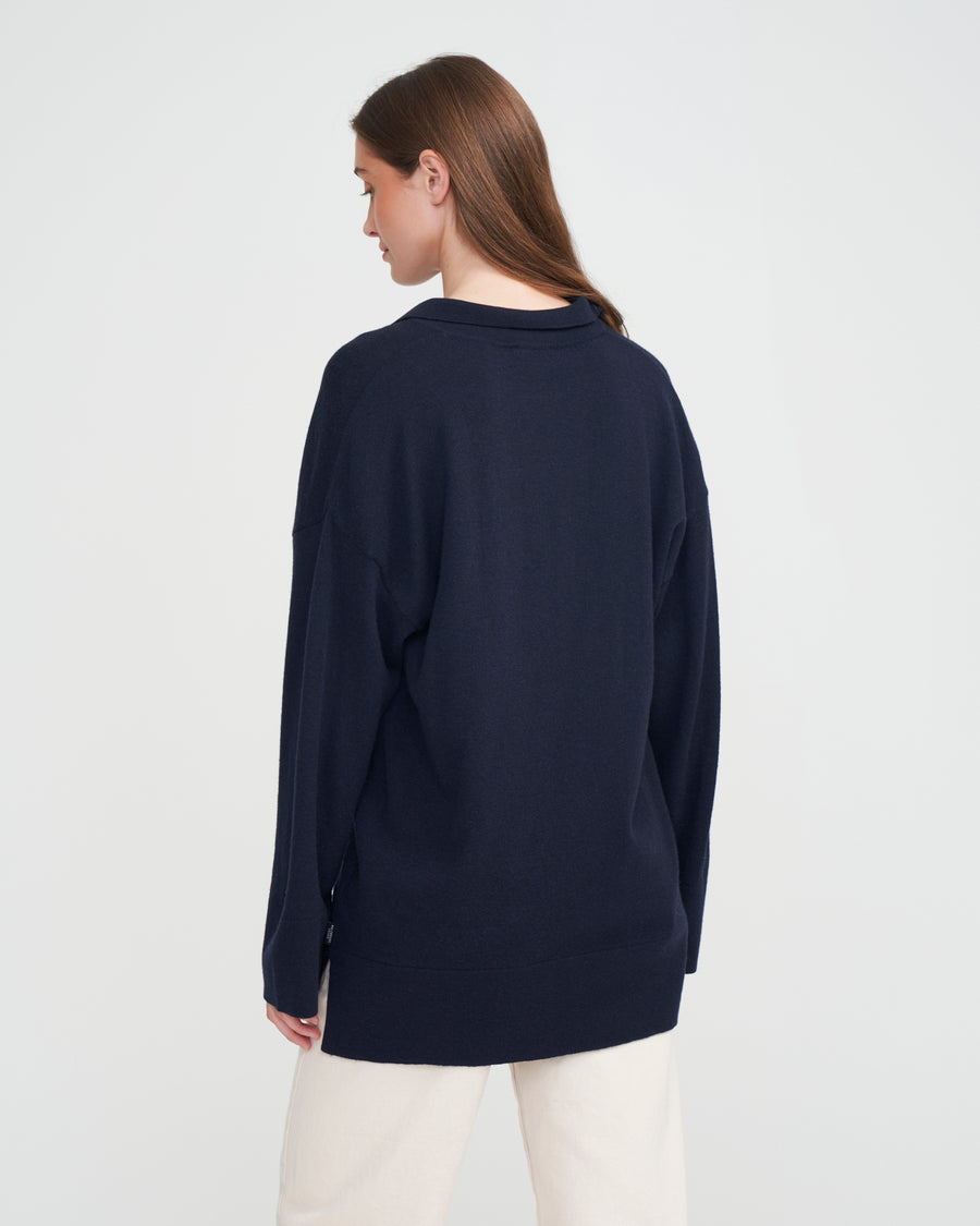 Bittan Sweater- Dark Navy