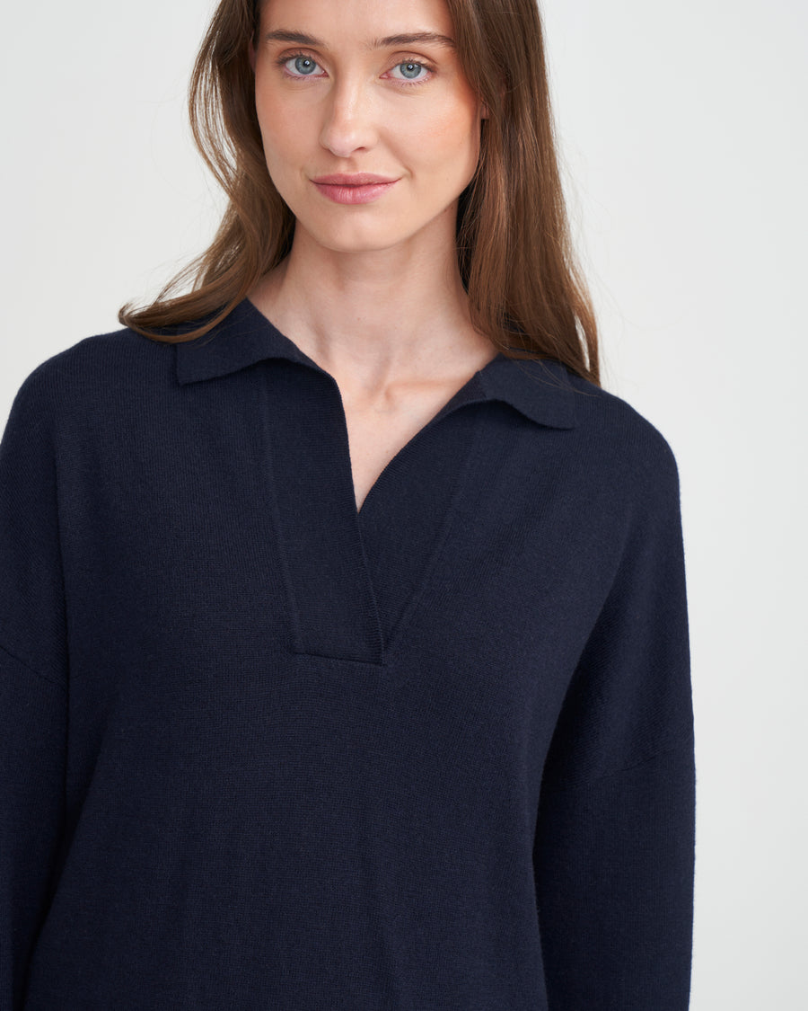 Bittan Sweater- Dark Navy