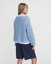 Cajsa Sweater-Stonewash