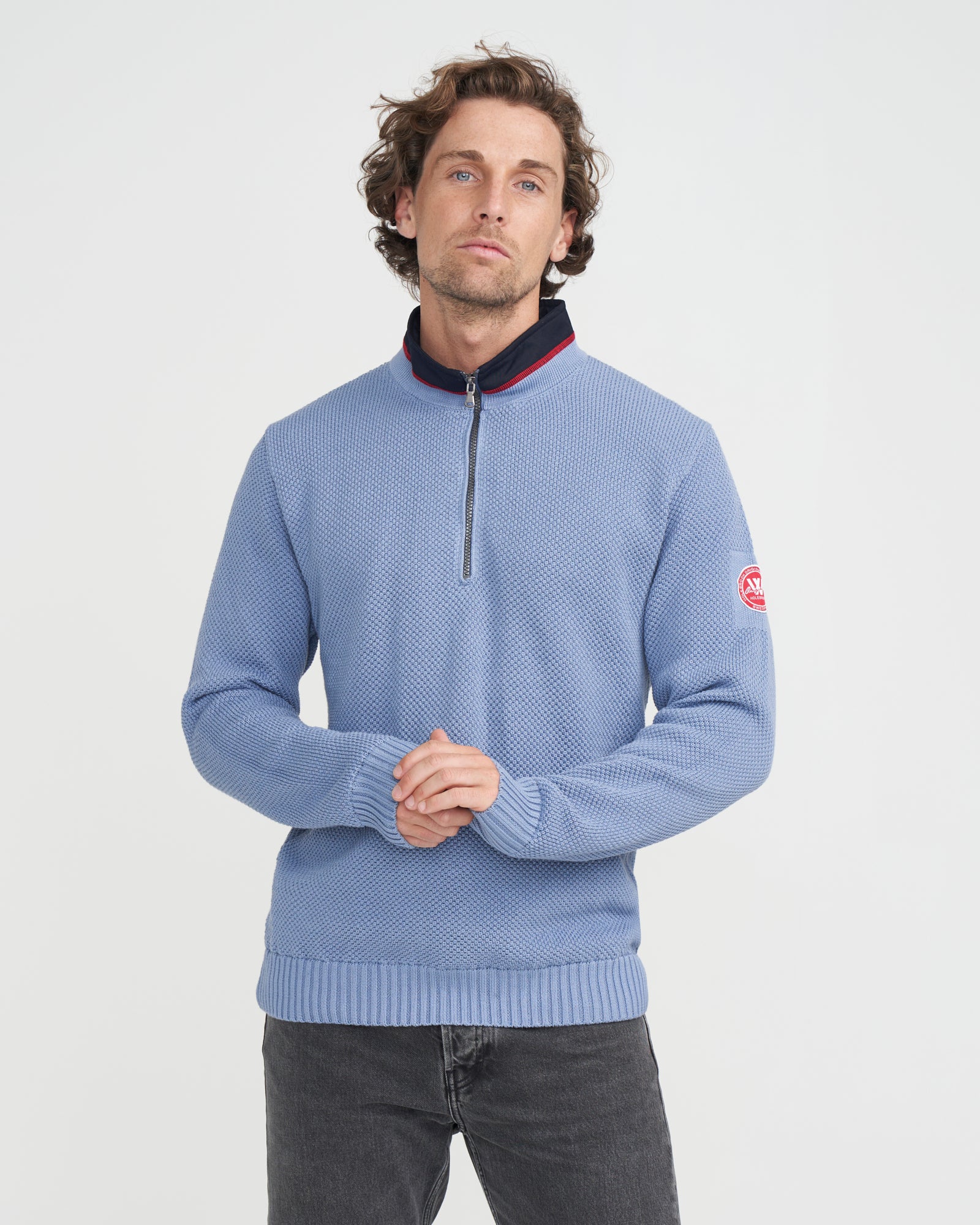 Classic Windproof Sweater- Stonewash