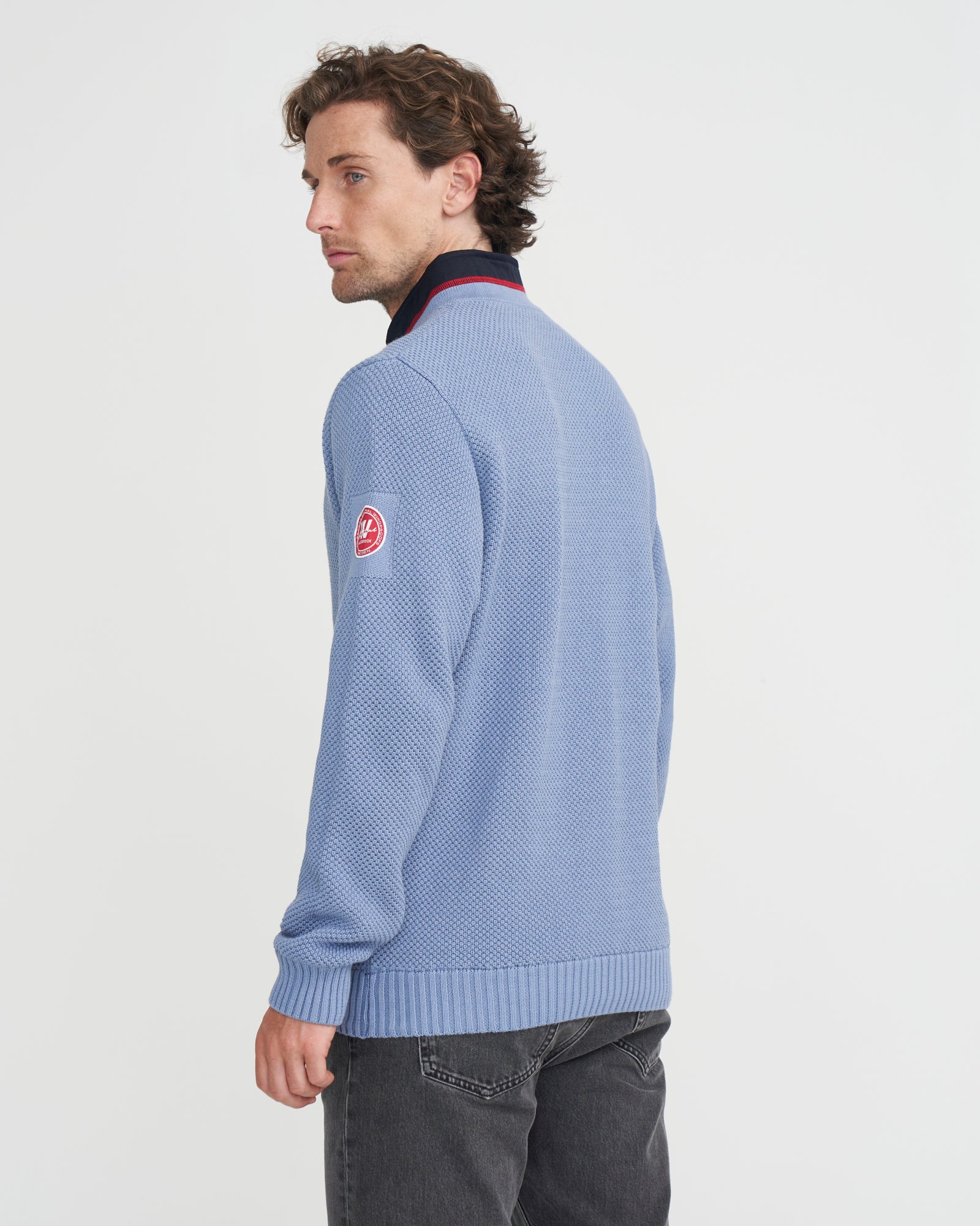 Classic Windproof Sweater- Stonewash