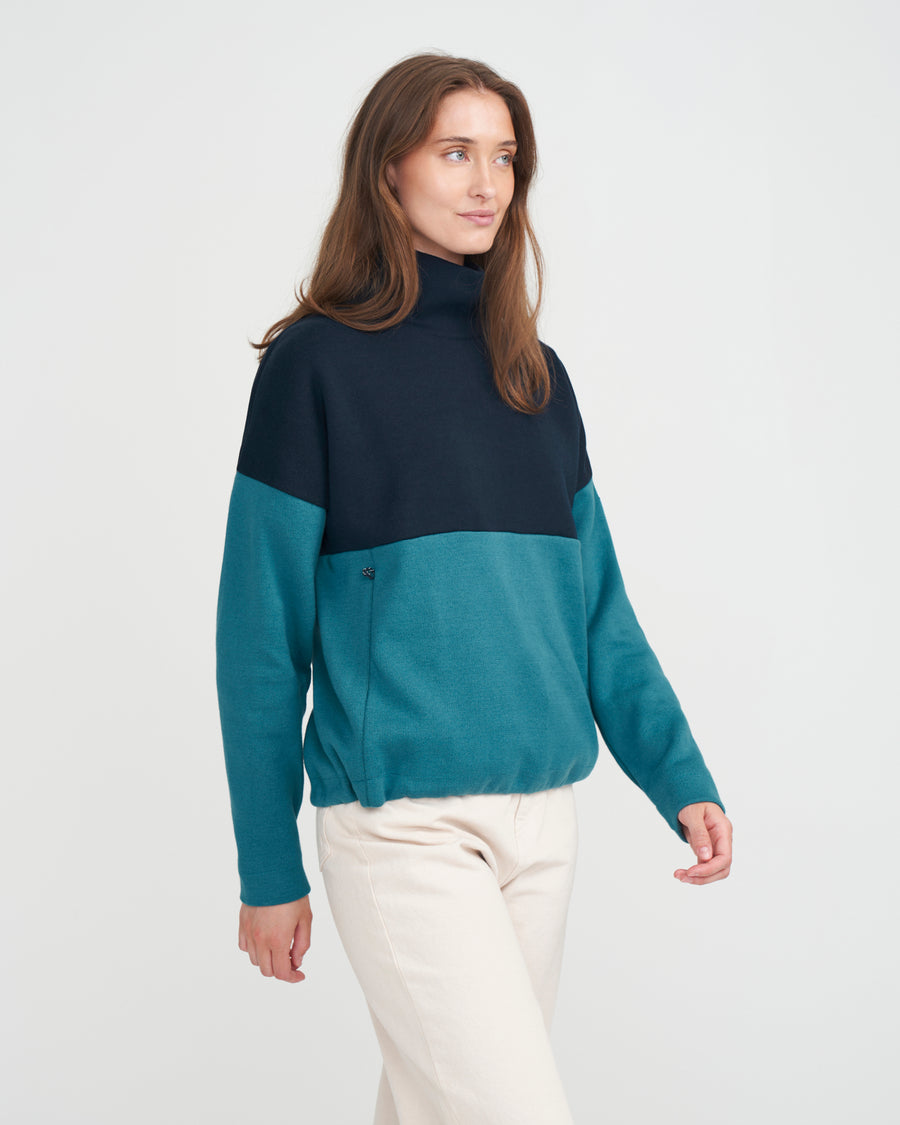 Elin WP- Navy/Peacock