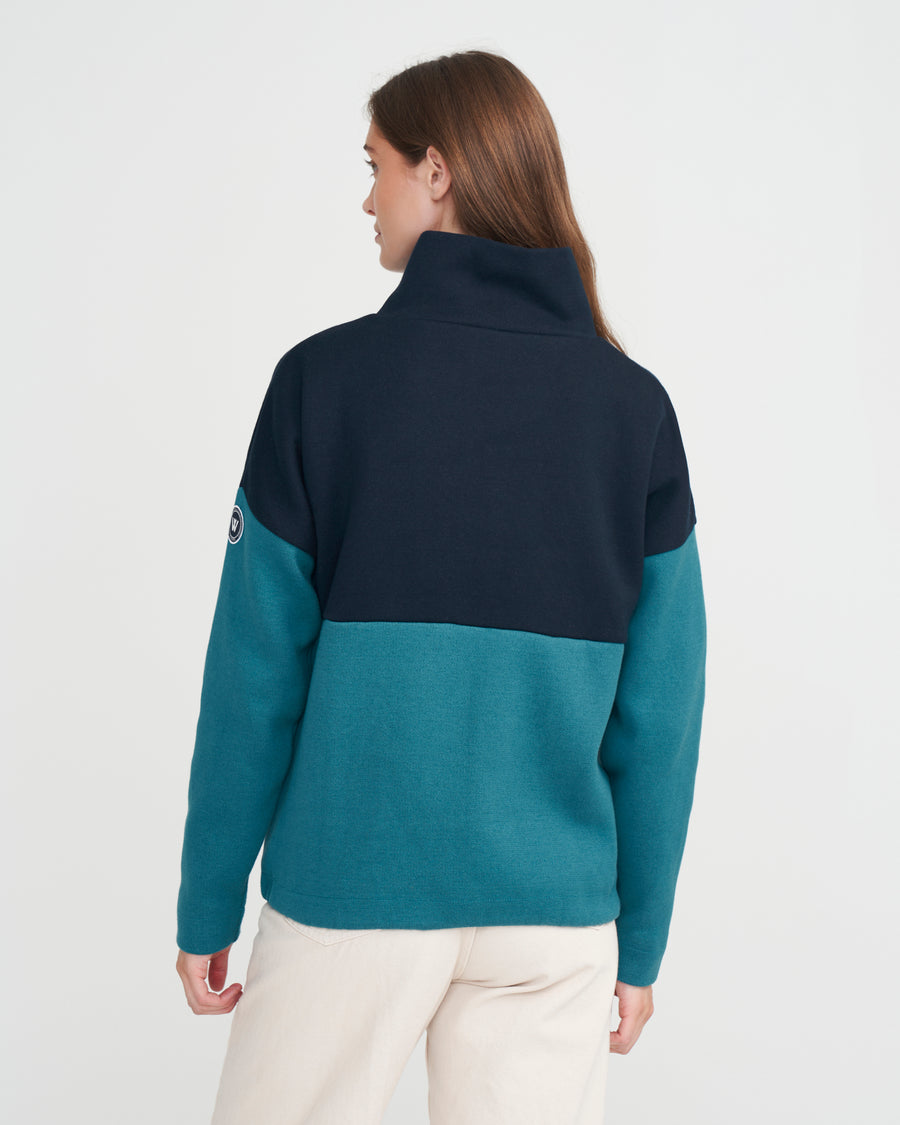 Elin WP- Navy/Peacock