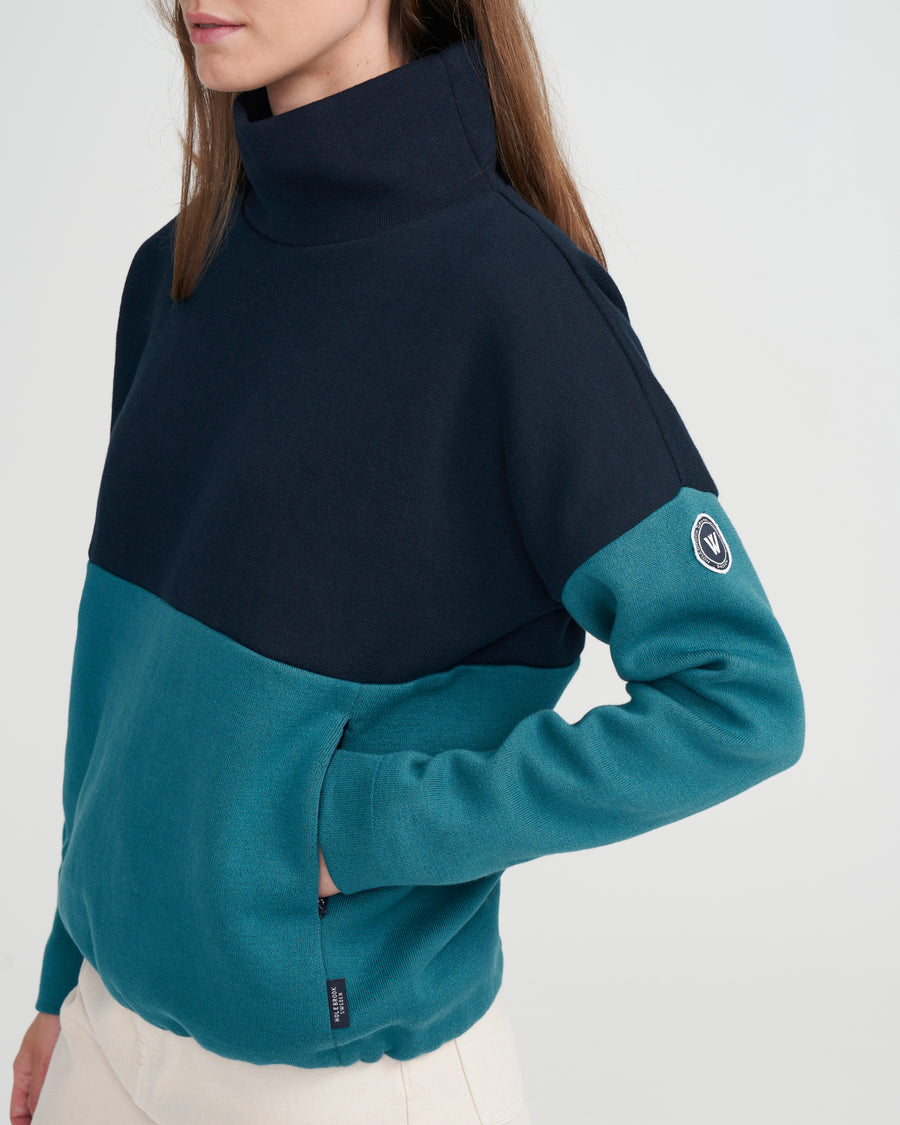 Elin WP- Navy/Peacock