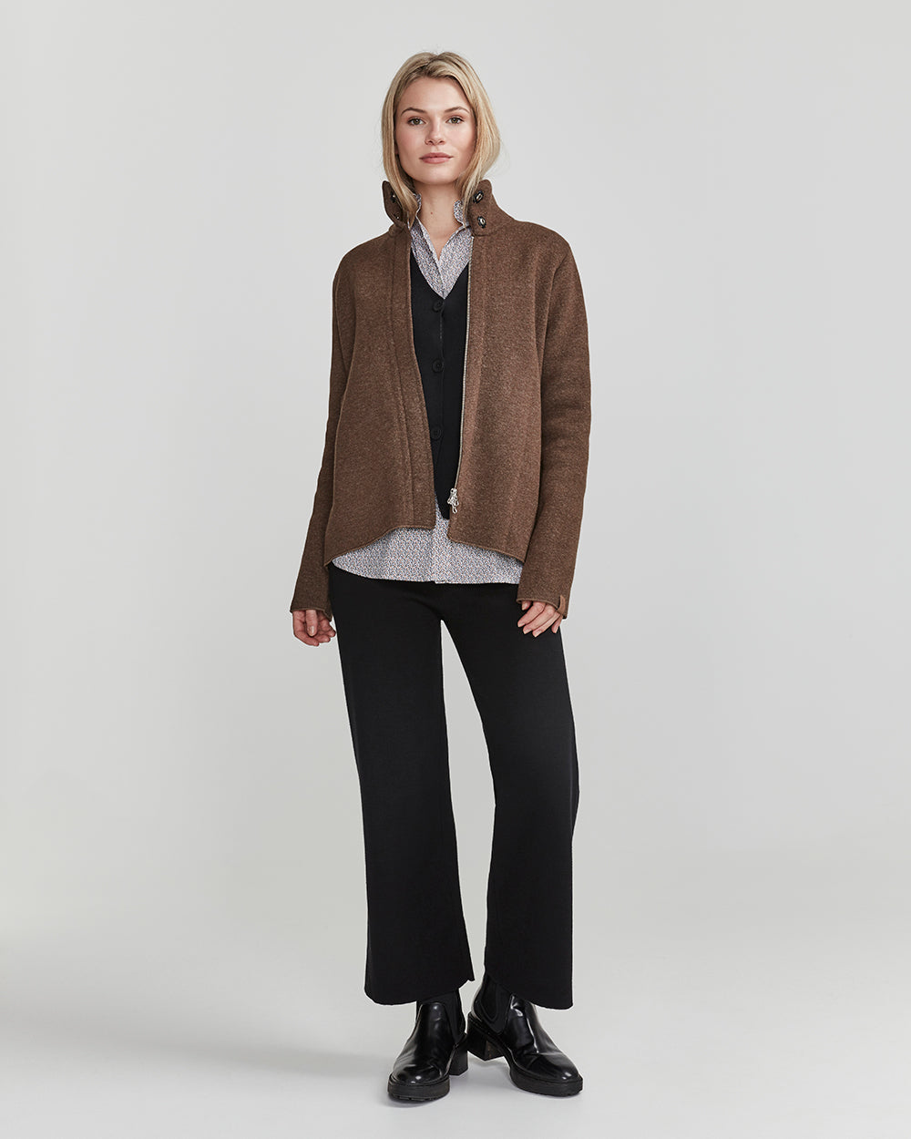 Gunnel Jacket- Teak Mel.