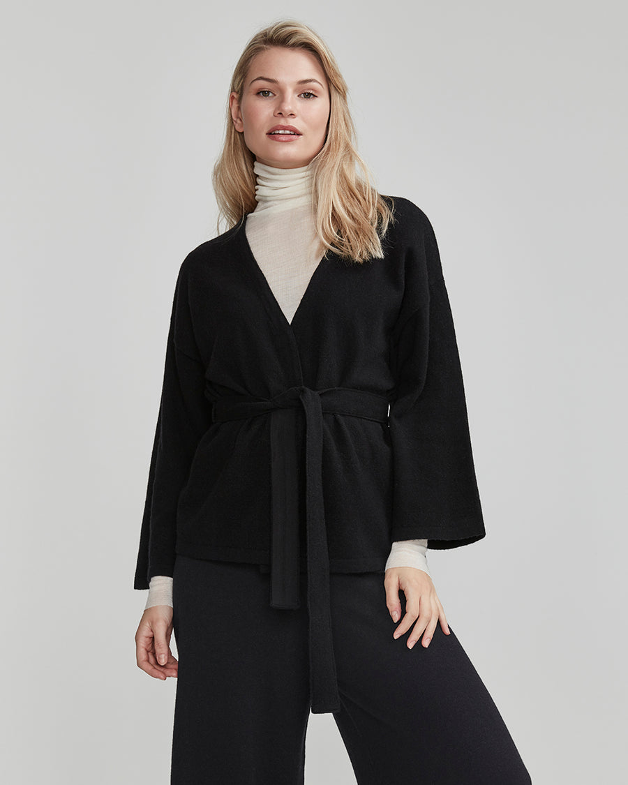 Hazel Kimono- Black