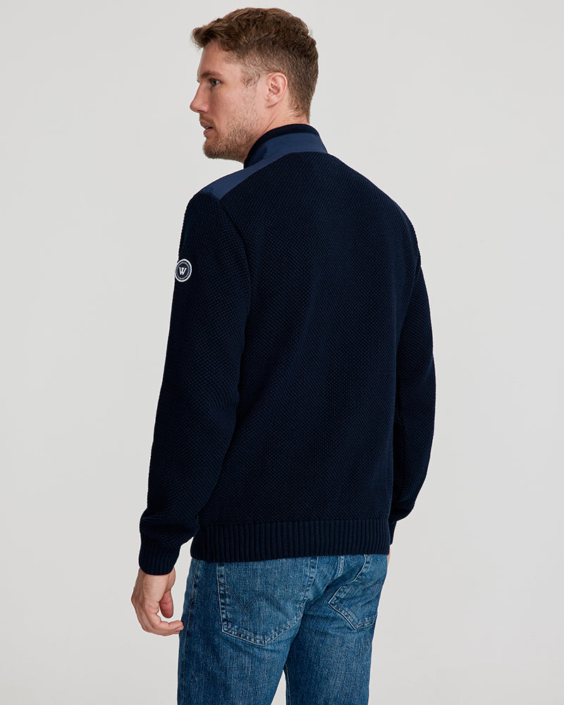 Konrad Full Zip Windproof-Navy