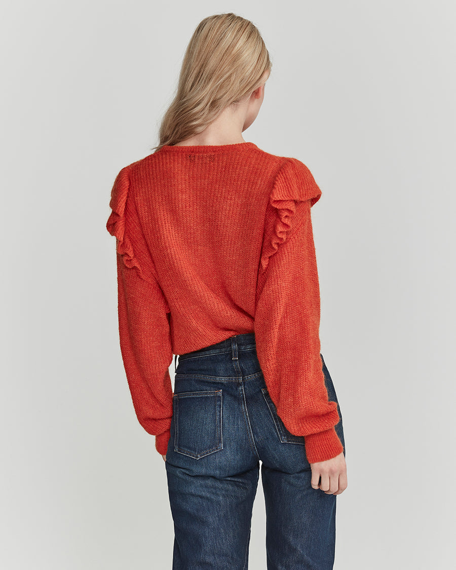 Madison Crew- Bright Red