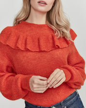 Madison Crew- Bright Red