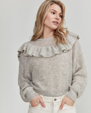 Madison Crew- Light Grey