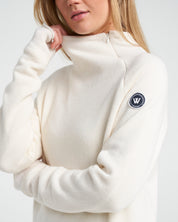 Martina Windproof Sweater- Off White