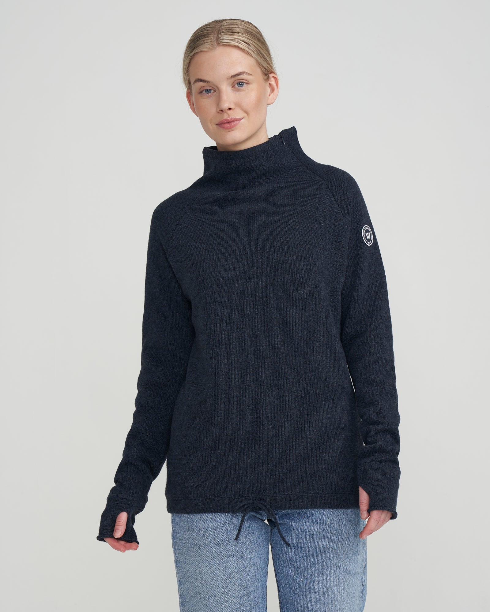 Martina Windproof Sweater-Chambray
