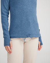 Martina Windproof Sweater -Fade Blue