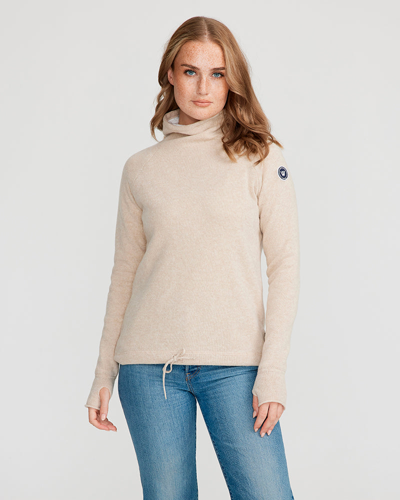 Martina Windproof Sweater -Sand