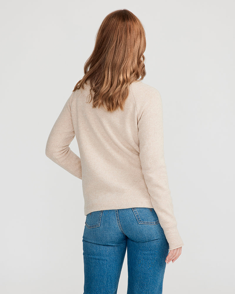 Martina Windproof Sweater -Sand
