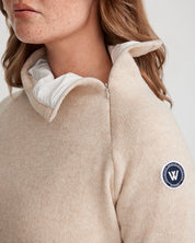 Martina Windproof Sweater -Sand