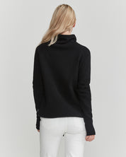 Martina Windproof Sweater-Black