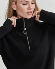 Melody T-Neck- Black