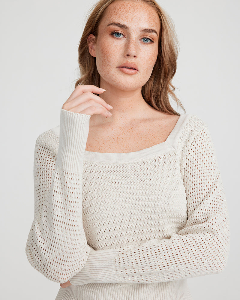 Mira Square Neck