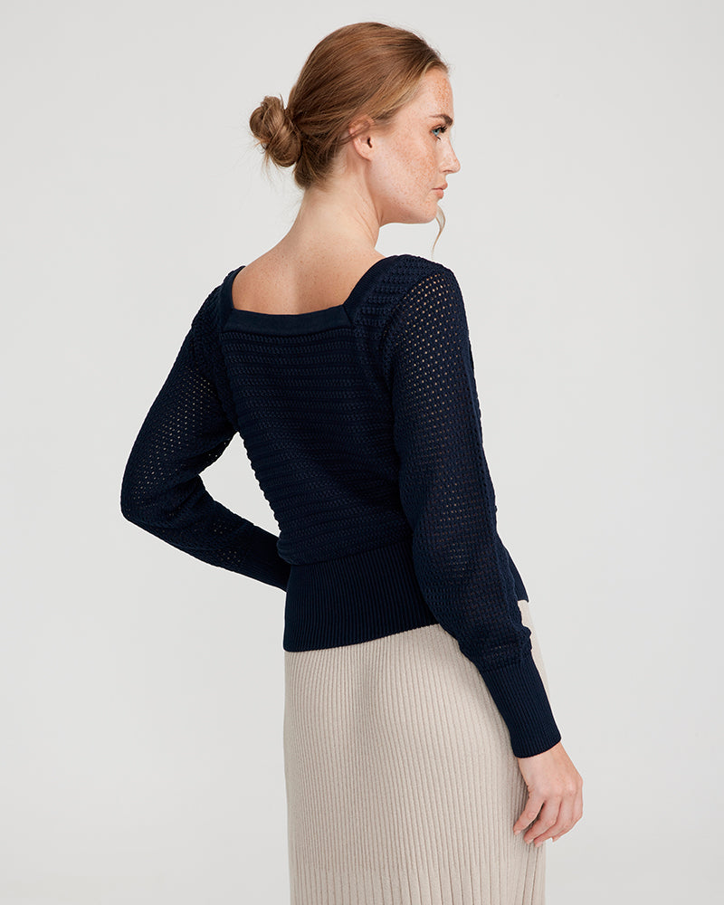 Mira Square Neck