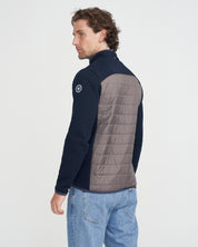 Peder Full Zip Windproof Jacket- Navy/Mole