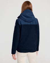 Pia Hood Windproof Jacket - Navy