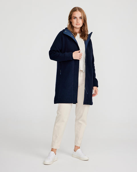 Tanja Windproof Coat WP- Navy – Holebrook USA