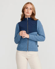 Tekla Full Zip Windproof- Fade Blue