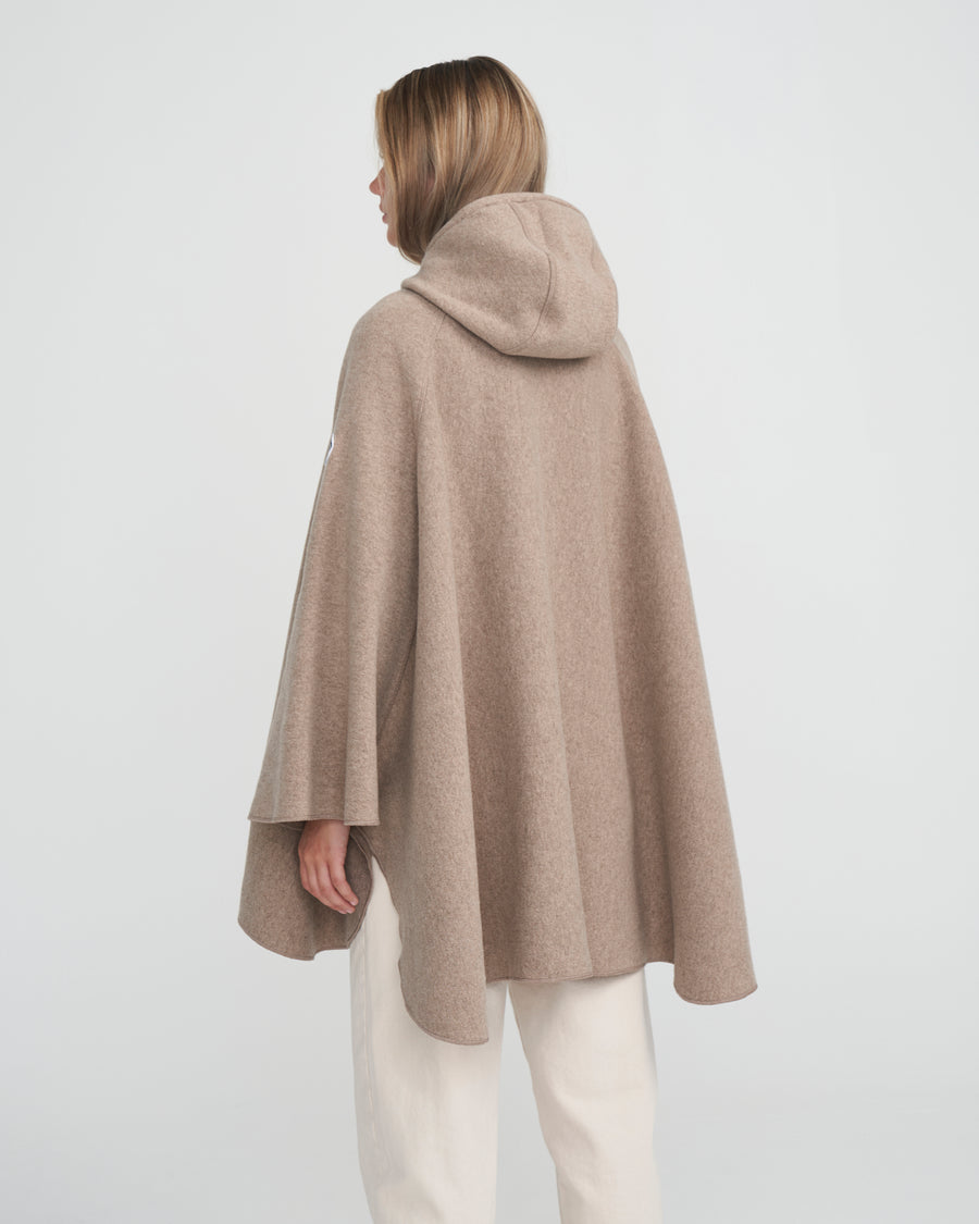 Tina Poncho WP- Khaki