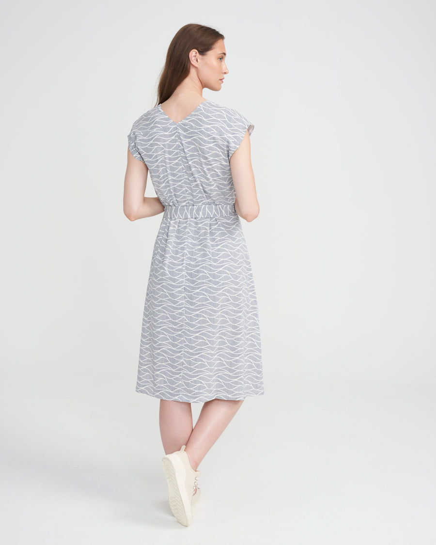 Vera V-neck Dress