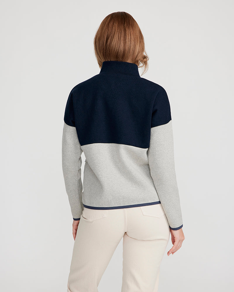 Vilhelmina Windproof - Light Grey / Navy