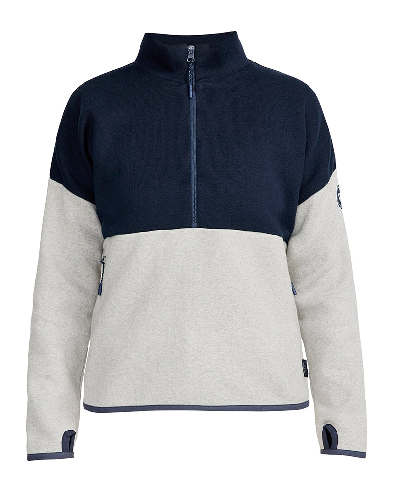 Vilhelmina Windproof - Light Grey / Navy