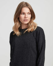 Wanda Crew-Anthracite Mel.