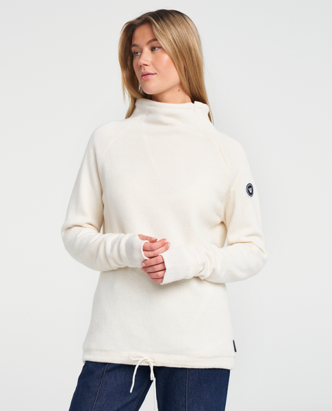 Martina Windproof Sweater- Off White – Holebrook USA