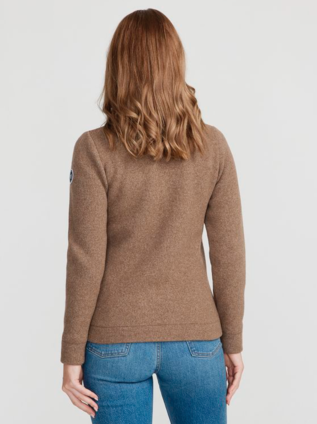 Tekla Full Zip windproof- Walnut/ Black