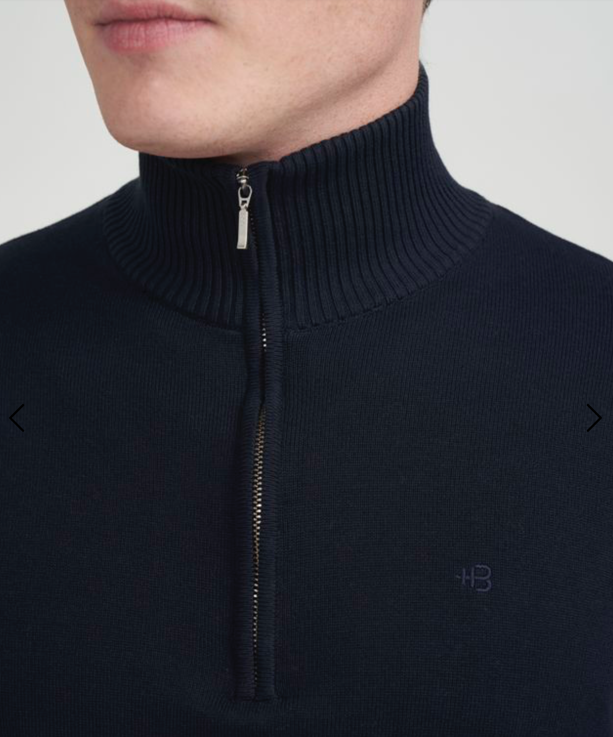 Holger T-Neck-Navy