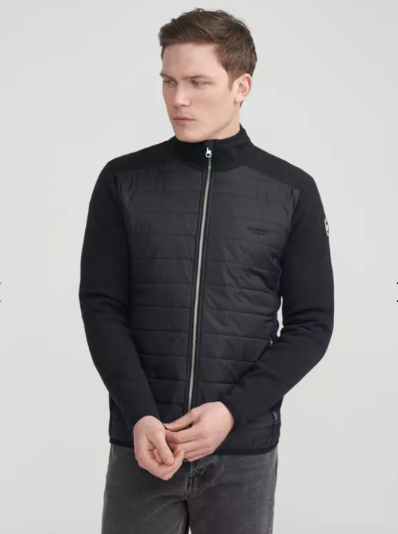 Peder Full Zip WP- Black