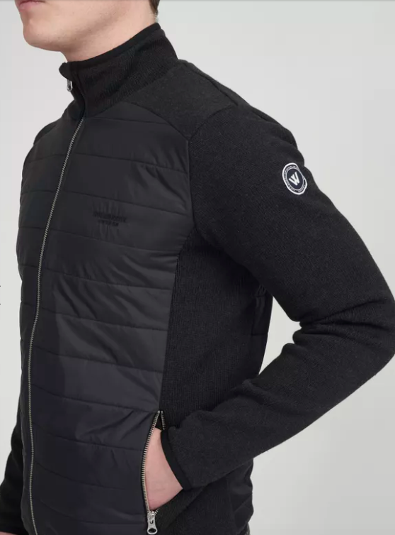 Peder Full Zip WP- Black