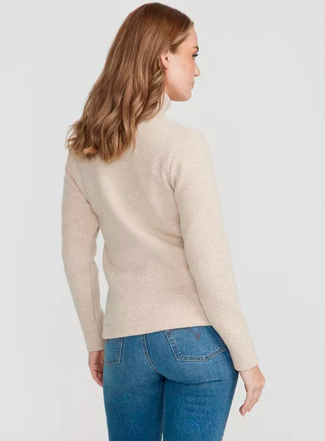 Claire Windproof Sweater-Sand