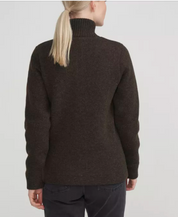 Claire Windproof Sweater-Brown Mel