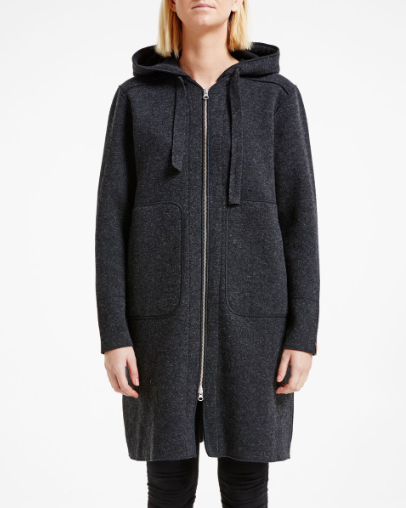 Holebrook Windproof Amber Coat-Anthracite Mel. – Holebrook USA