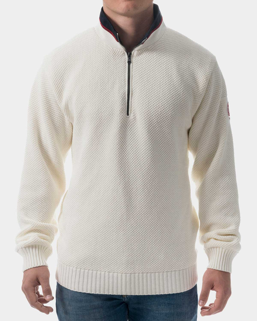 Holebrook Classic Windproof White  Sweater USA Hot guy
