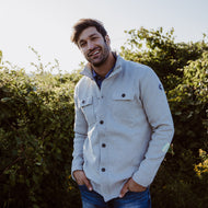Edwin Windproof Shirt Jacket- Lt. Grey – Holebrook USA