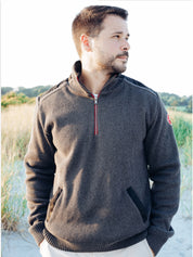 Gregor 1/4 Zip Windproof- Anthracite