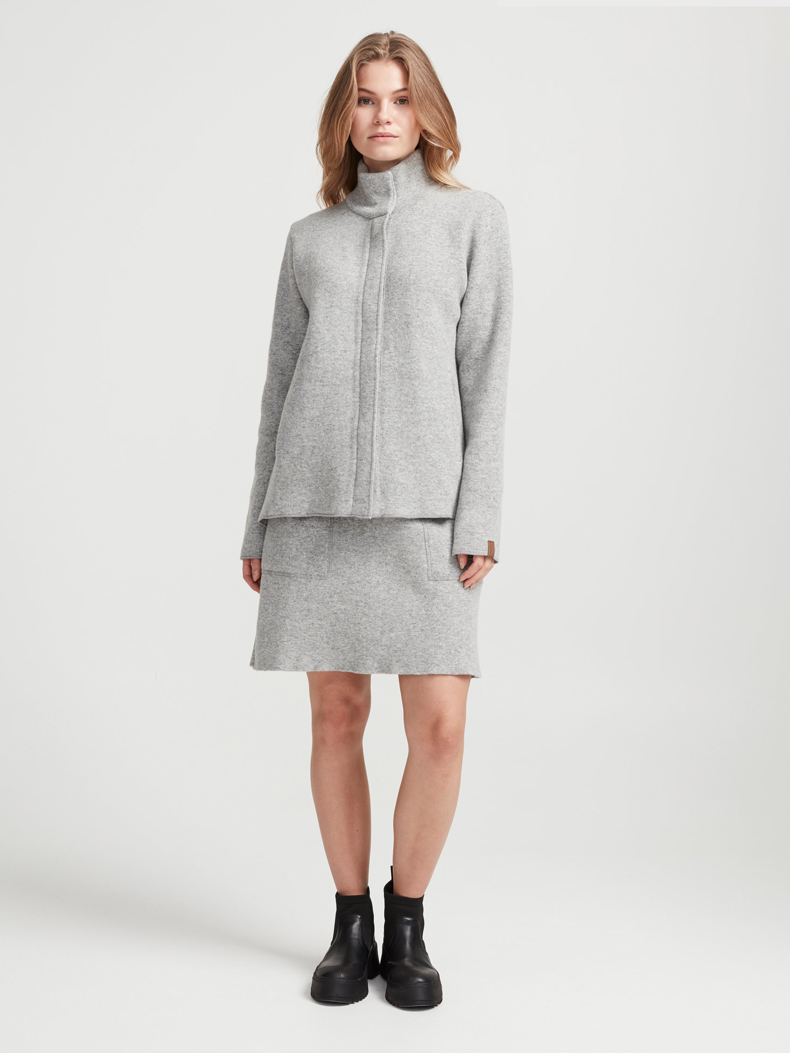 Gunnel Jacket- Grey Mel.