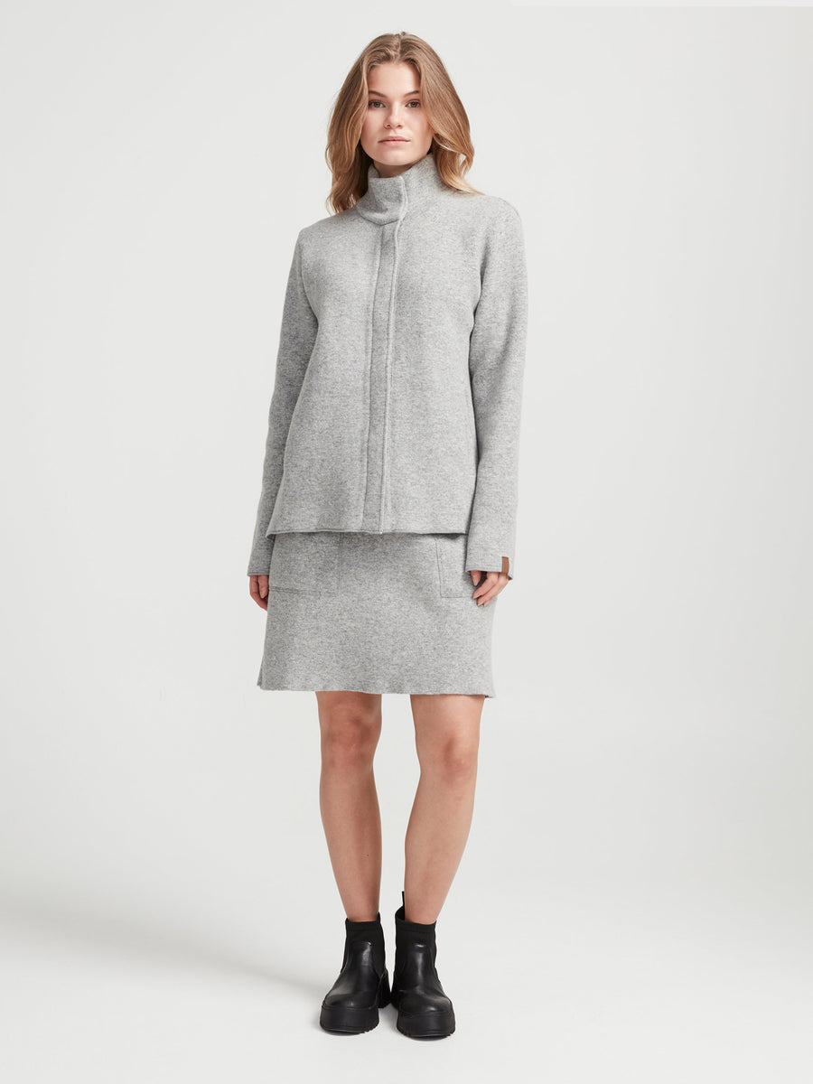 Gunnel Jacket- Grey Mel.