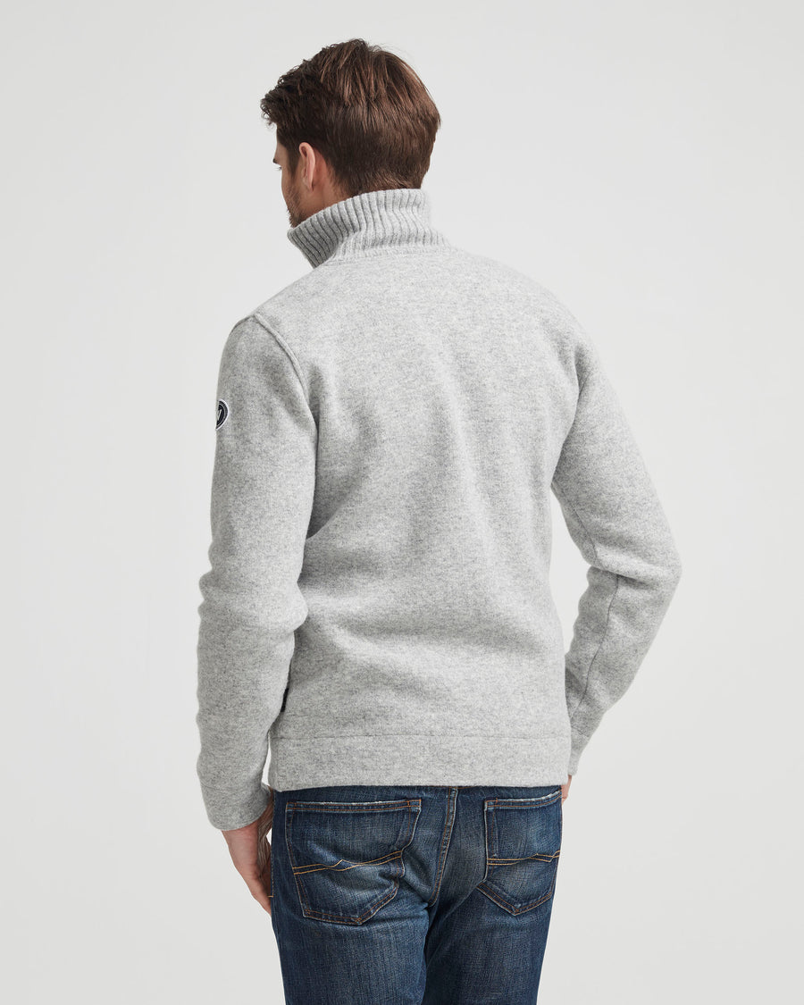 Mans WP- Grey Mel.