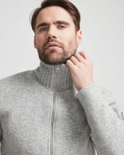 Mans Windproof- Grey Mel.